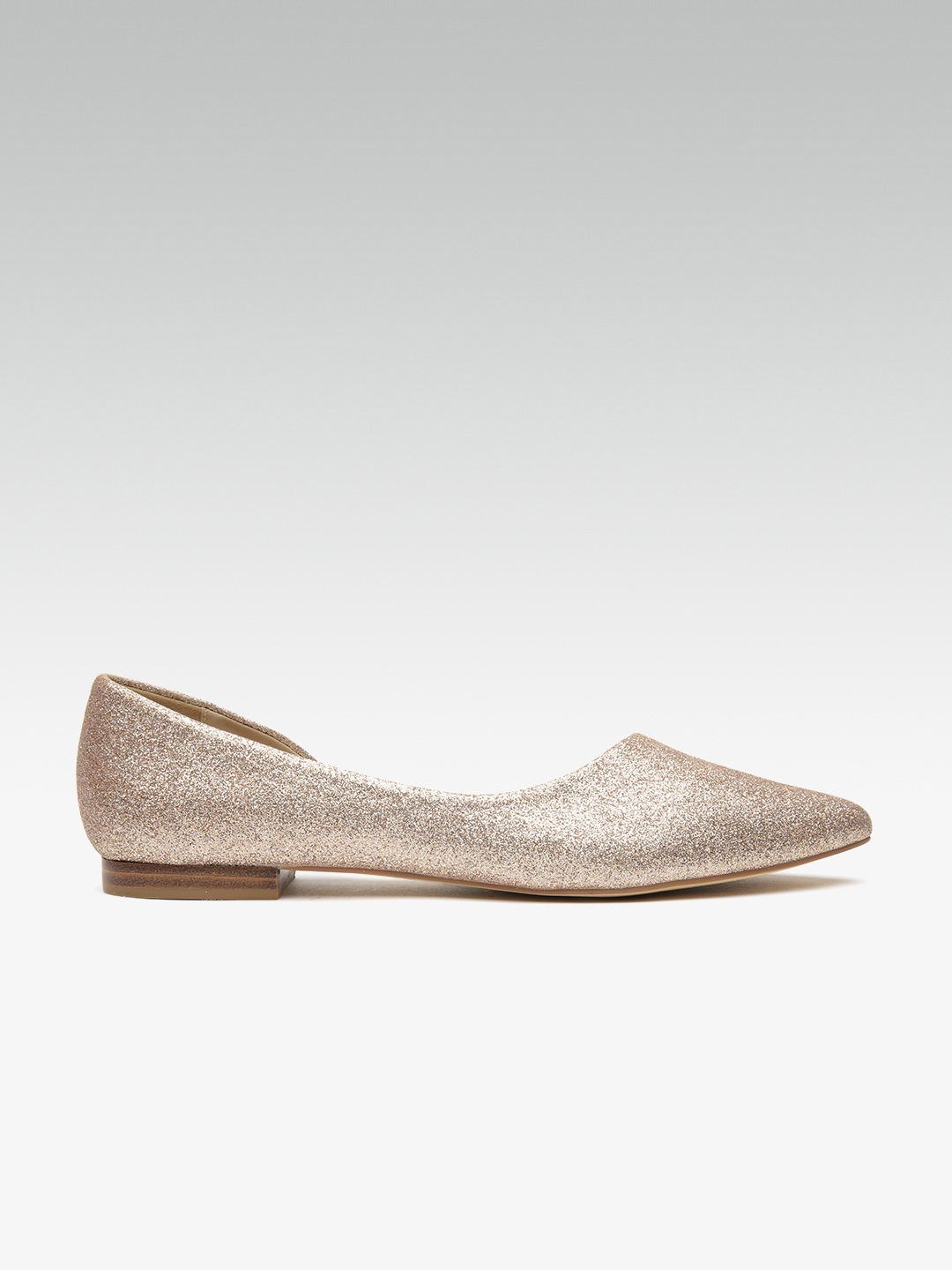 steve madden gold ballet flats
