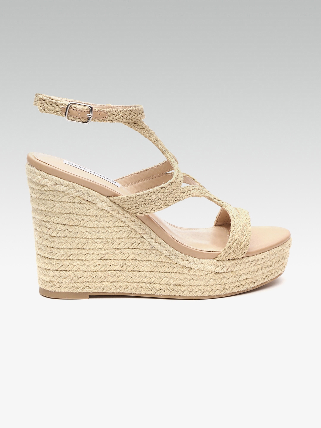 steve madden tan wedges