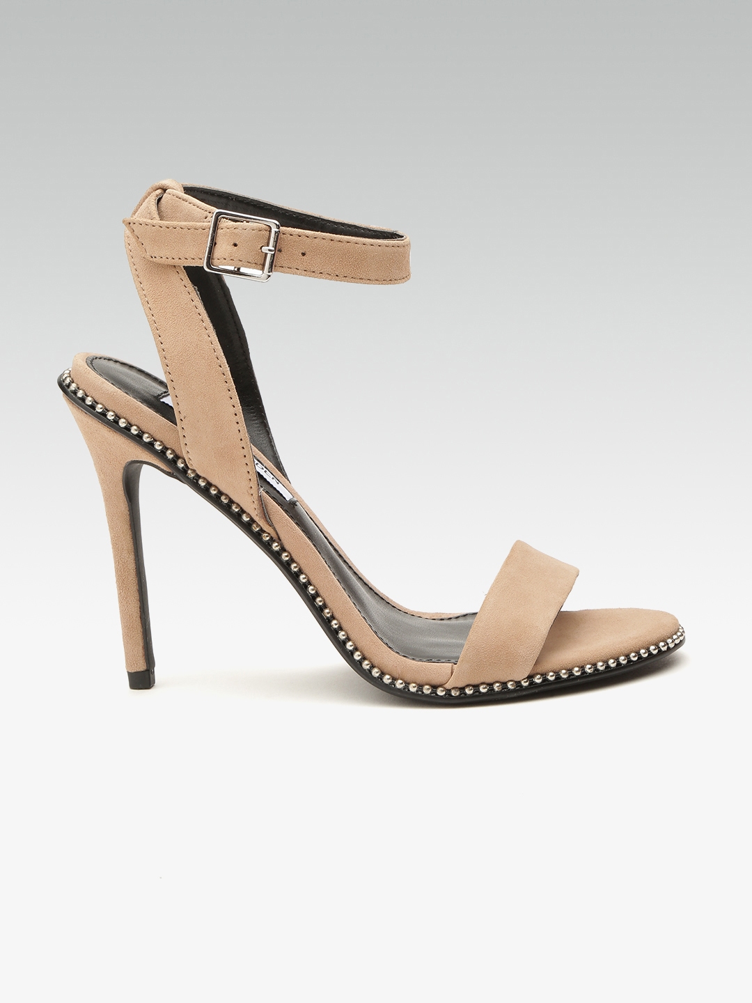 steve madden beige block heels