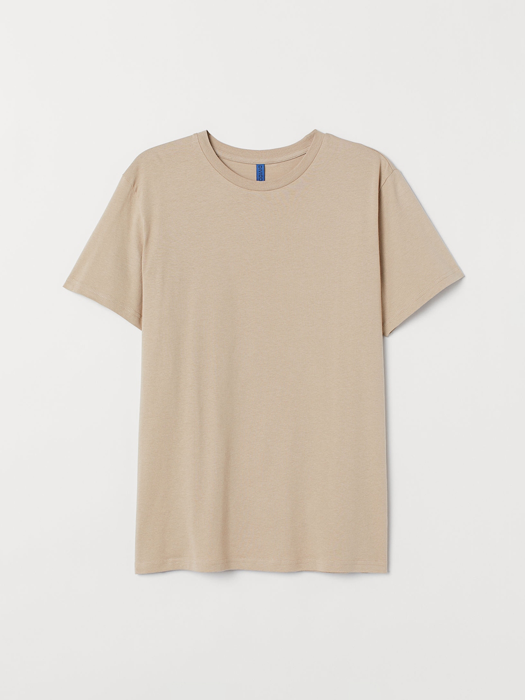 beige basic t shirt