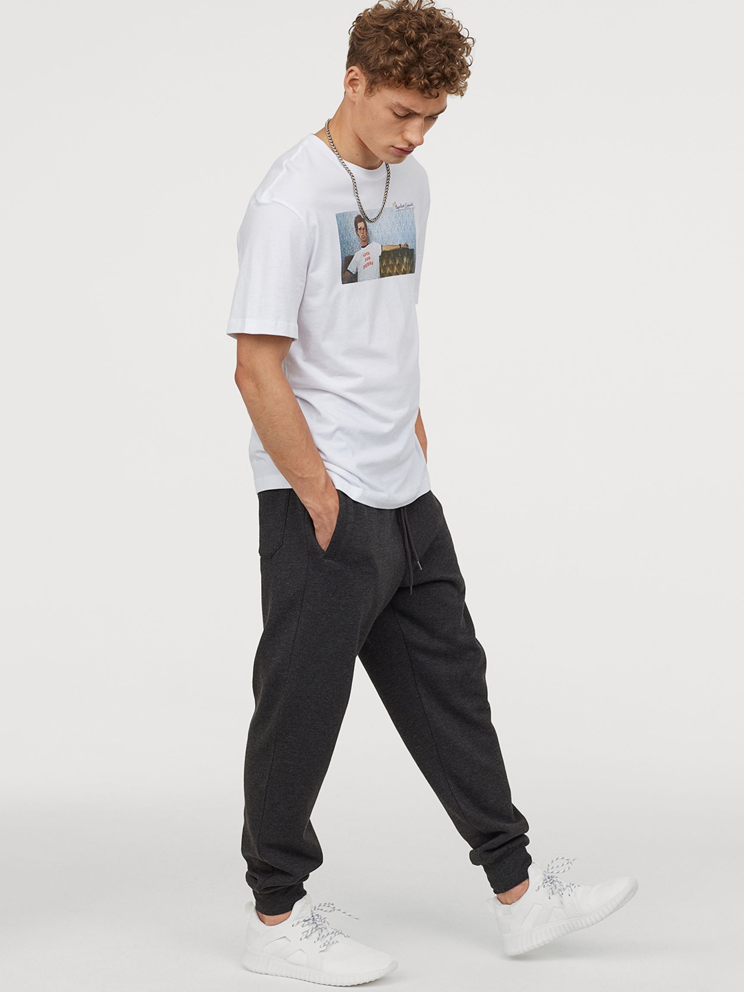 hm black joggers
