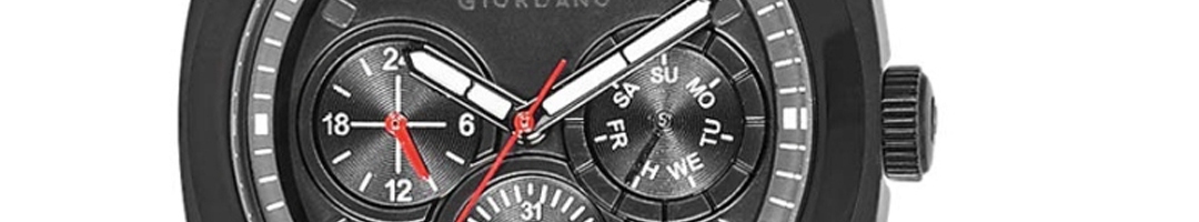 Buy GIORDANO Men Black Analogue Watch - Watches for Men 10364549 | Myntra