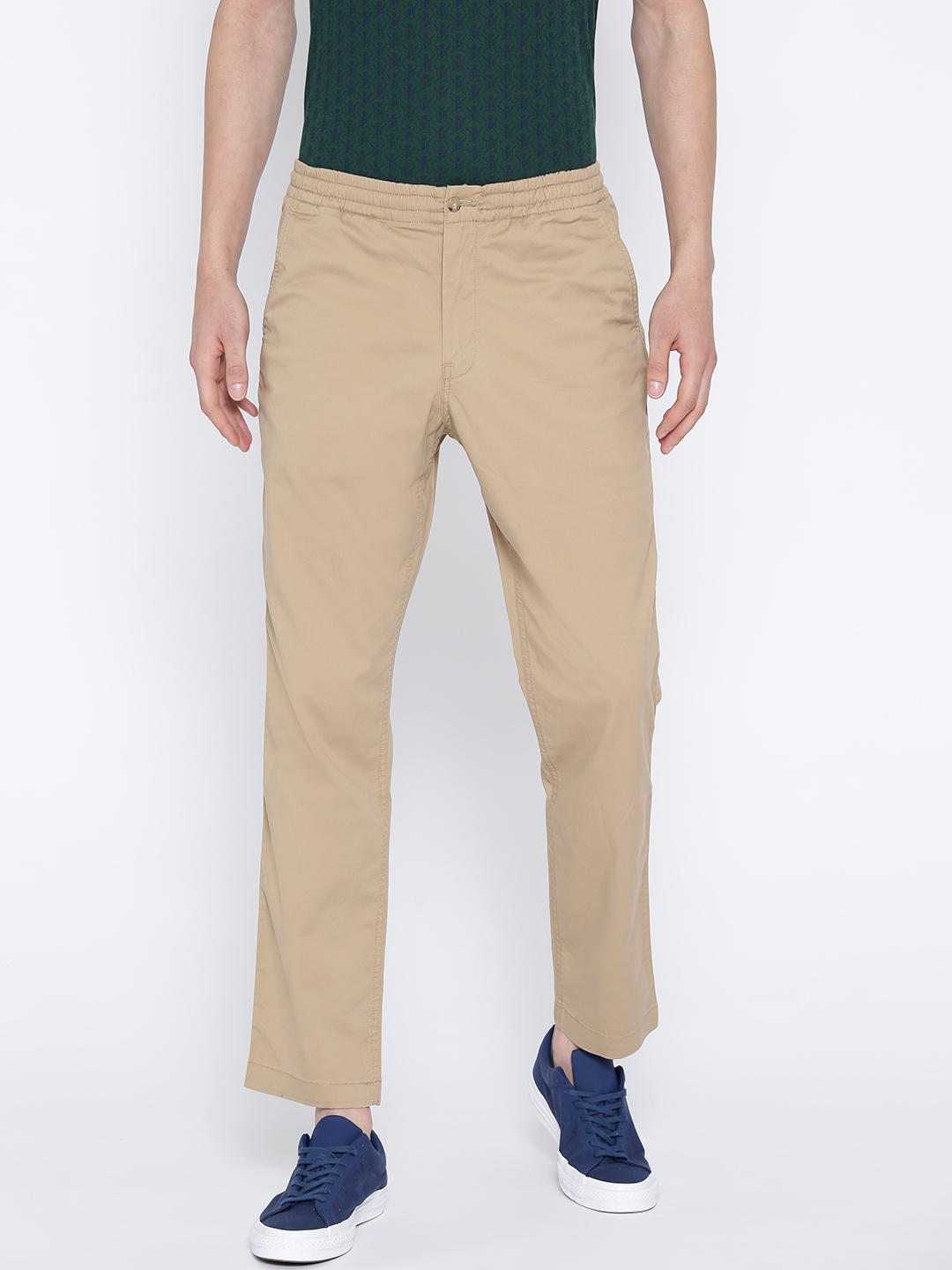 ralph lauren embroidered trousers