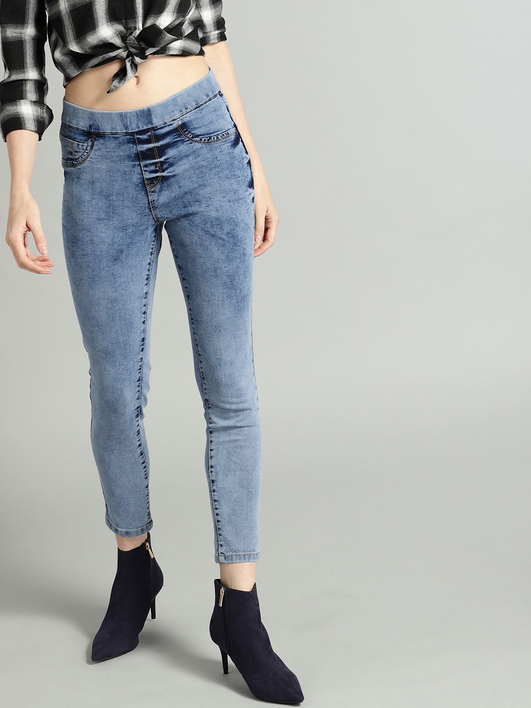 cropped jeggings womens