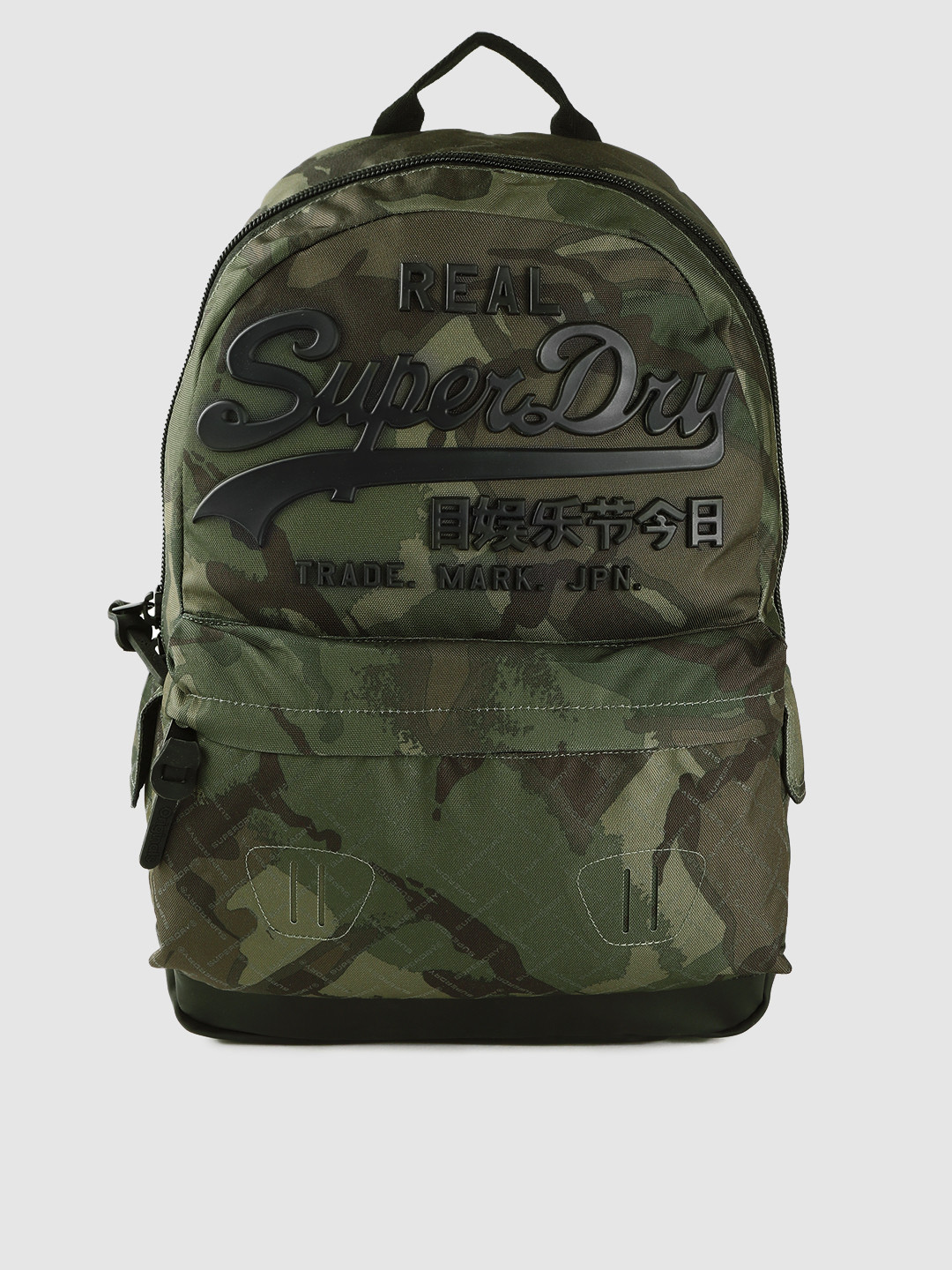 Buy Superdry Men Olive Green Camouflage Print Backpack Backpacks for