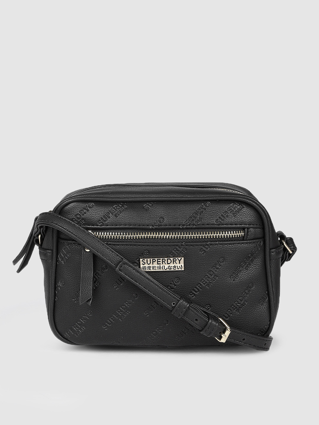 Buy Superdry Black Solid Sling Bag Handbags for Women 10369865 Myntra