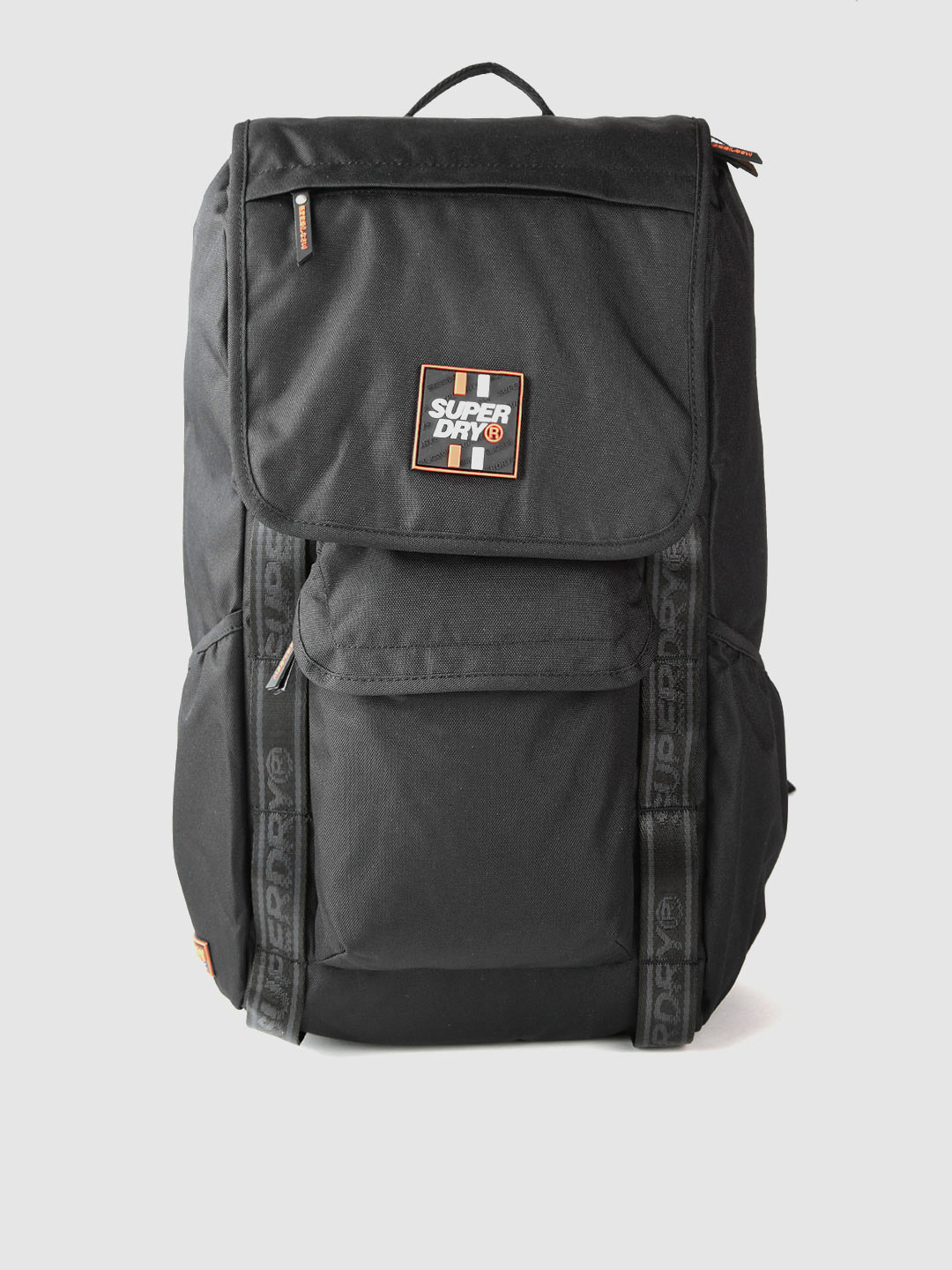 Buy Superdry Men Black Solid Laptop Backpack Backpacks for Men