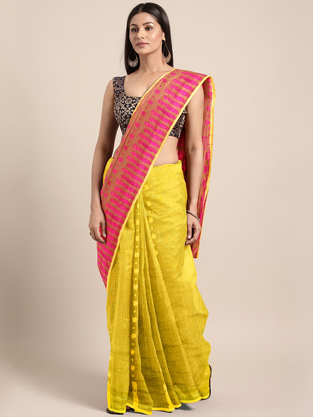 myntra half sarees