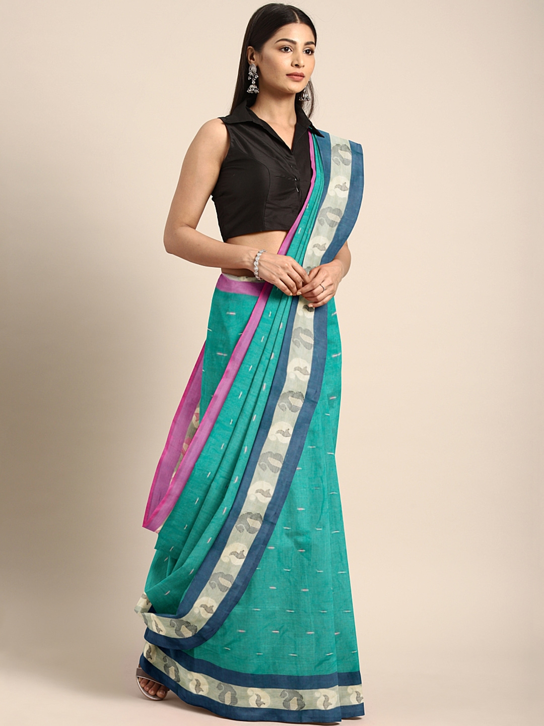 myntra half sarees
