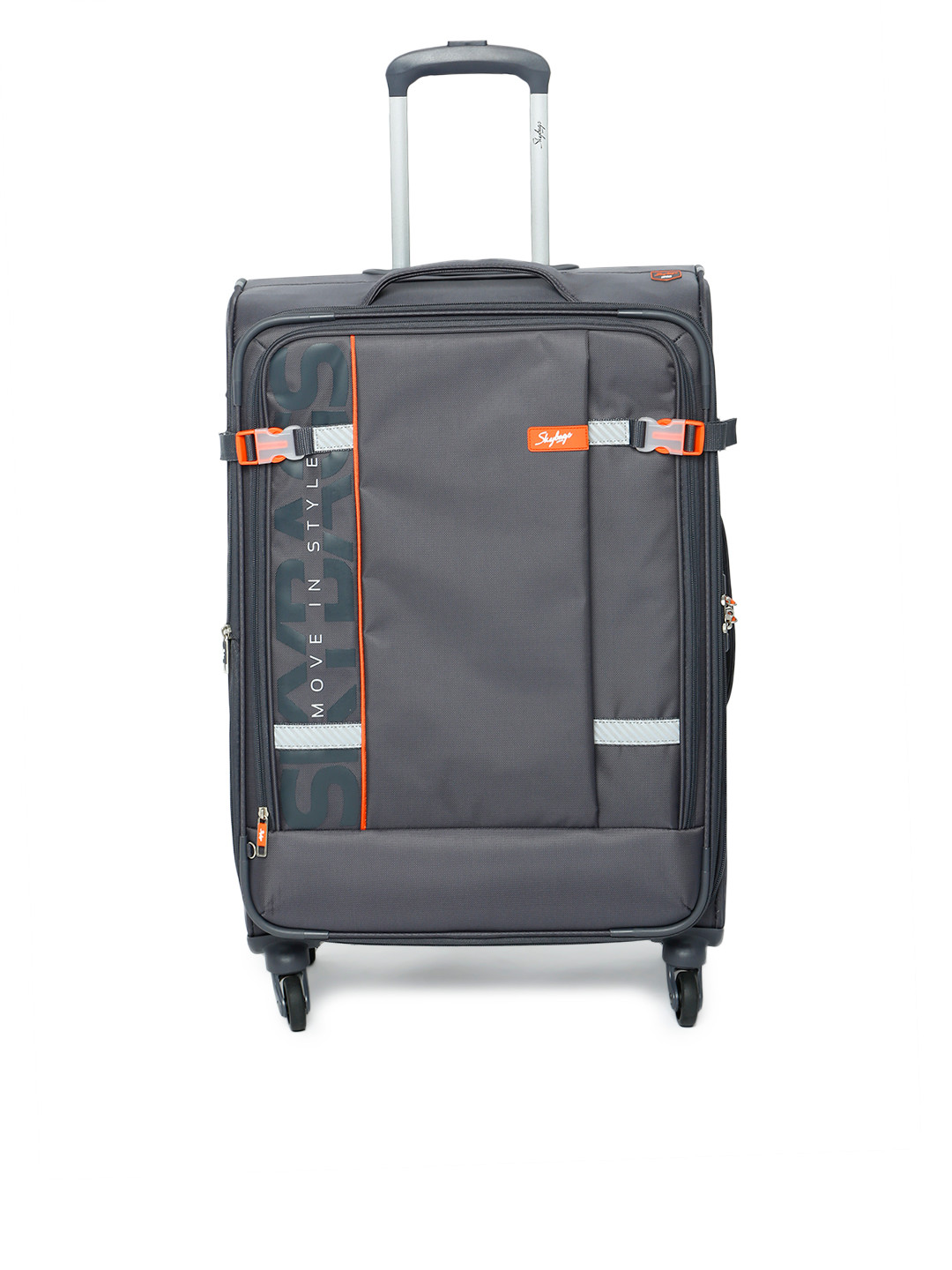 skybags grey trolley