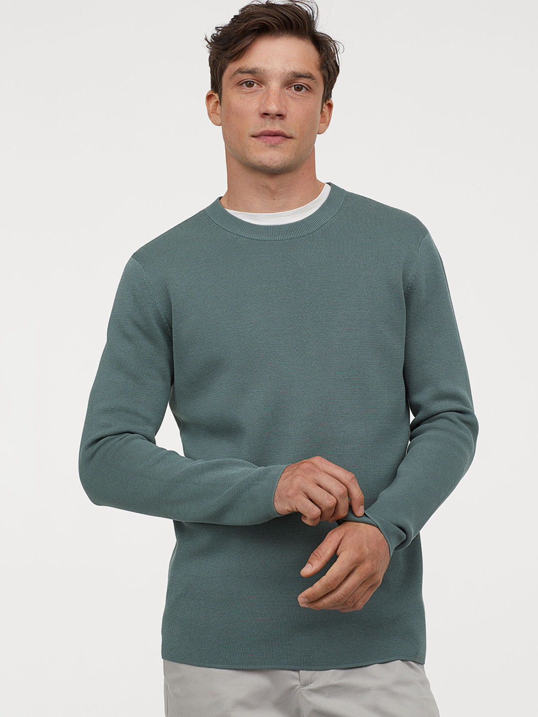 formstrip men's knit jacket