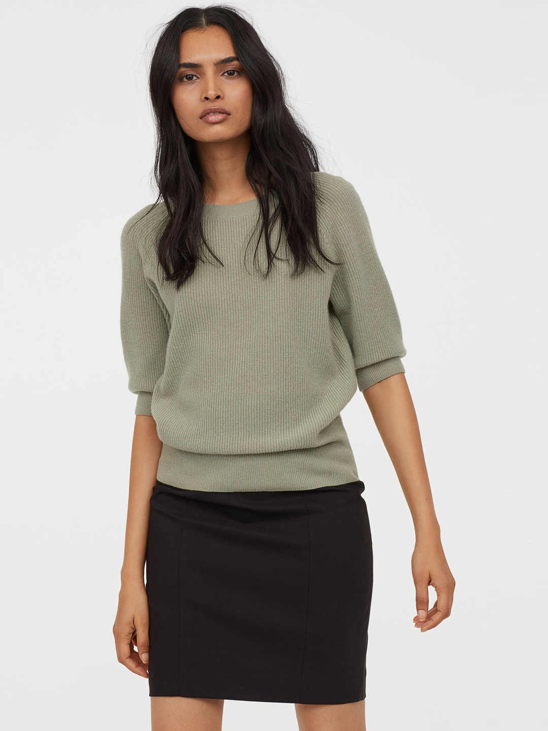 Buy H&M Women Black Solid Short Skirt Skirts for Women 10385095 Myntra