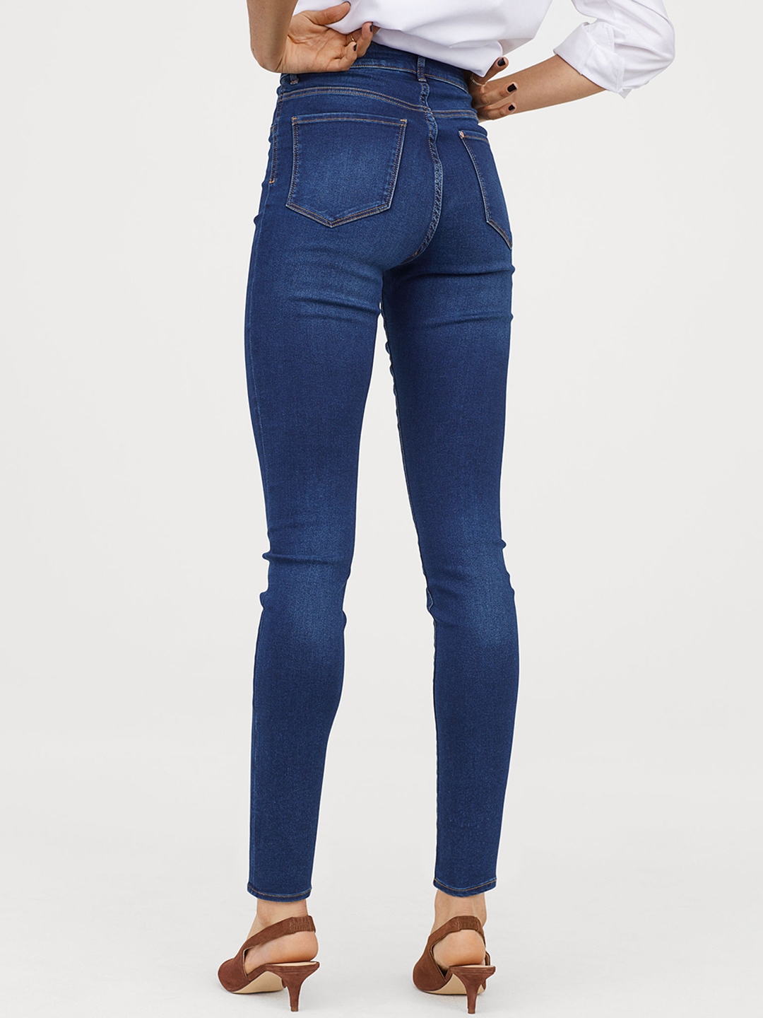 skinny high jeans h&m