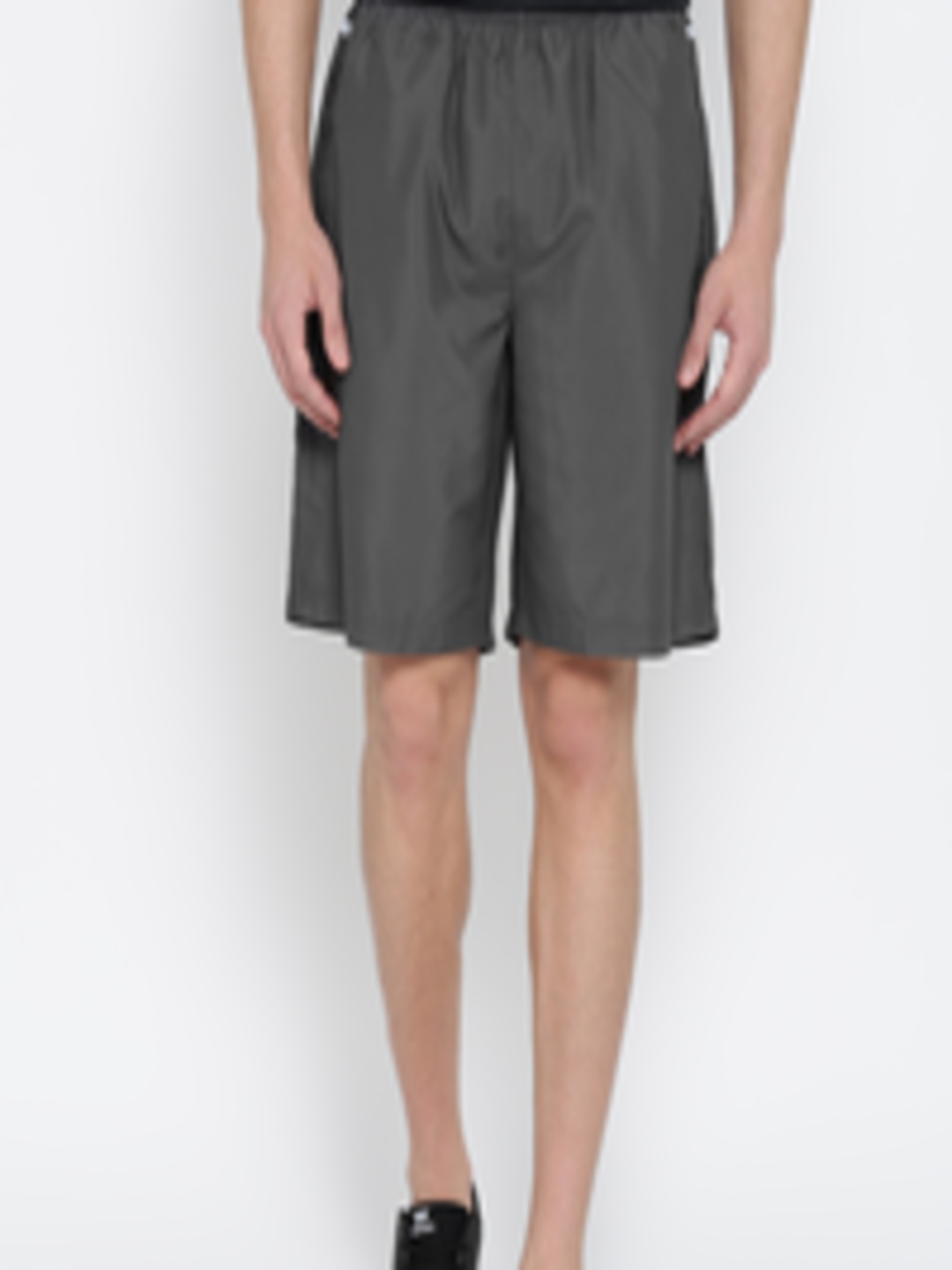 Buy ASICS Grey Training Shorts - Shorts for Men 1038602 | Myntra