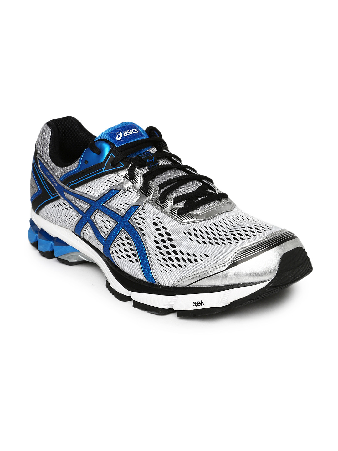 mens grey asics trainers