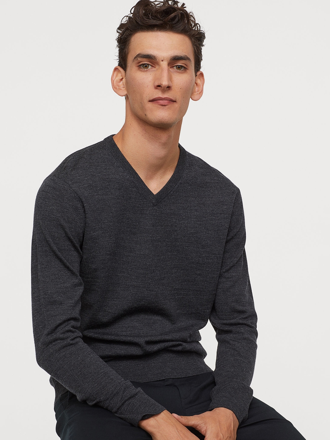 grey jumper h and m