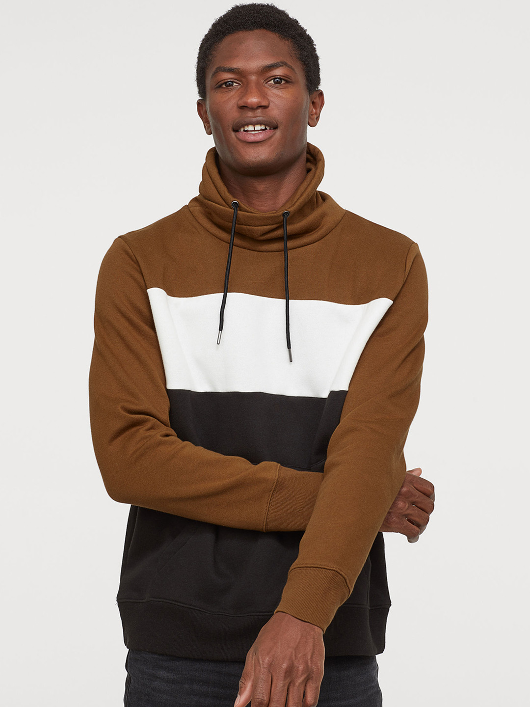 Hoodie h&m mustard Clearance