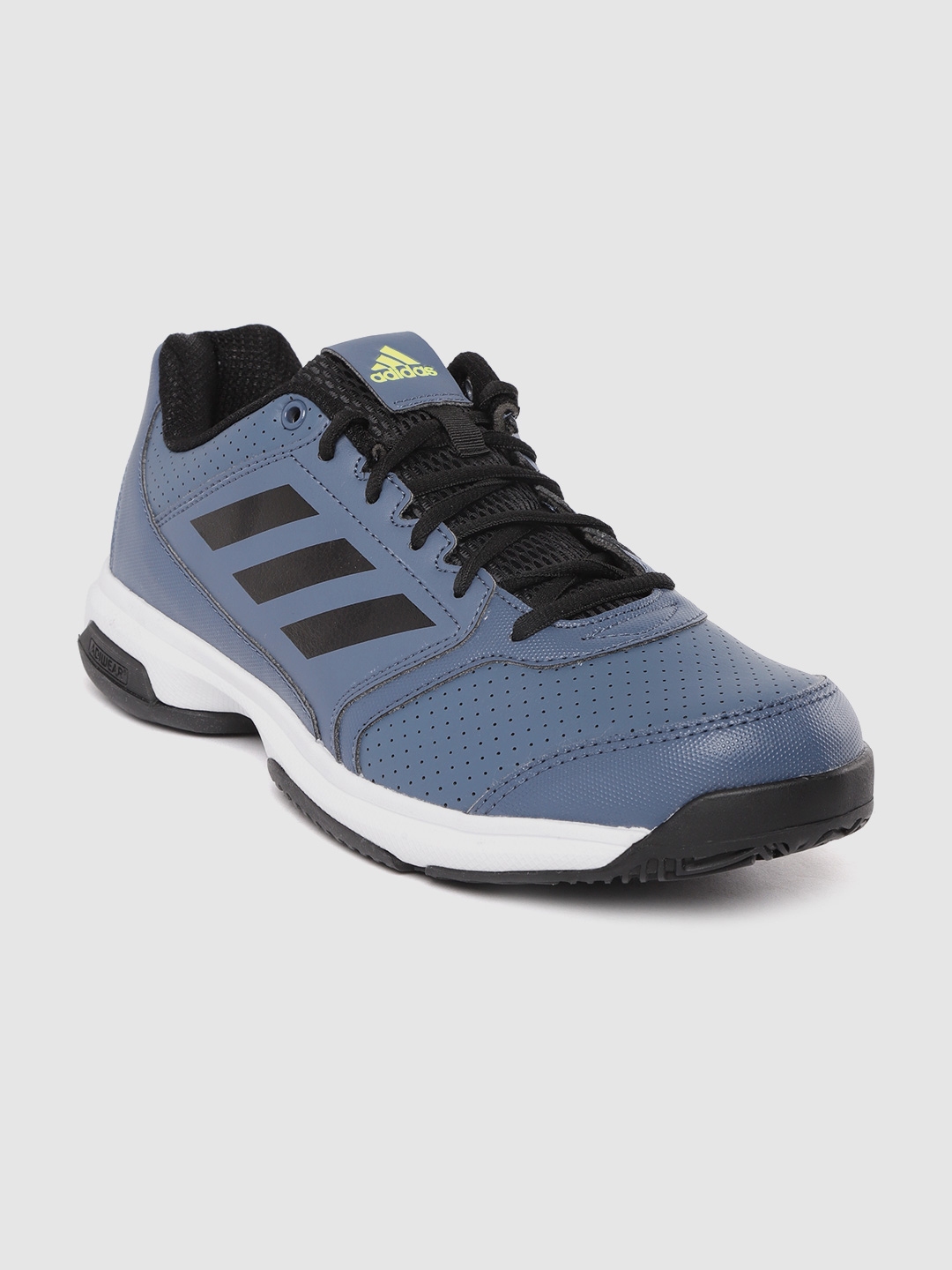 adidas navy blue tennis shoes