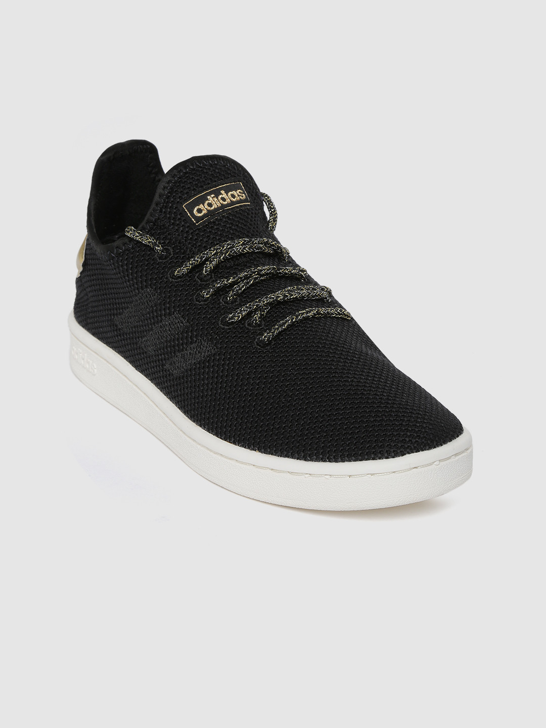 Buy ADIDAS Women Black Court Adapt Tennis Shoes Sports
