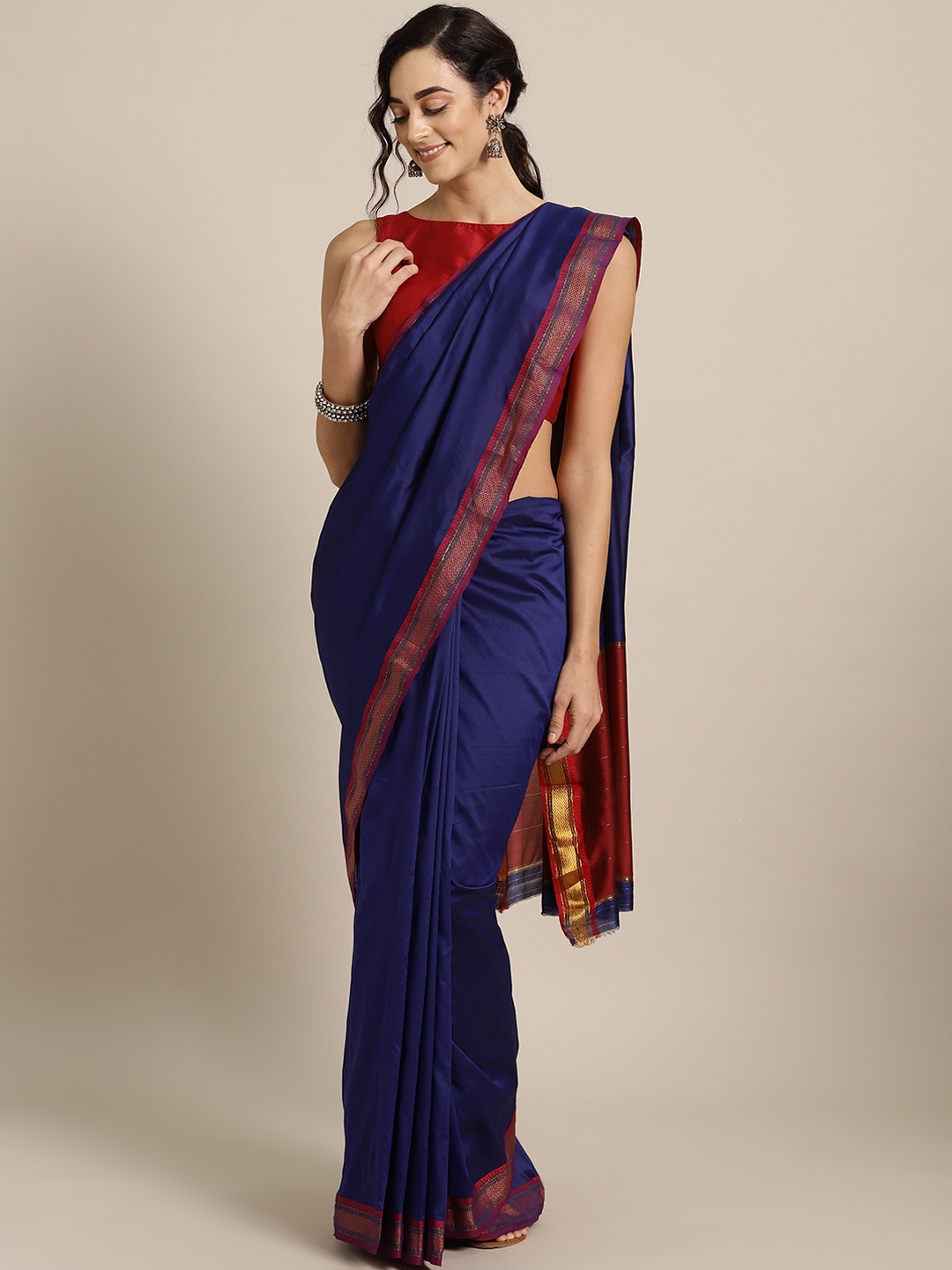 myntra saree gown