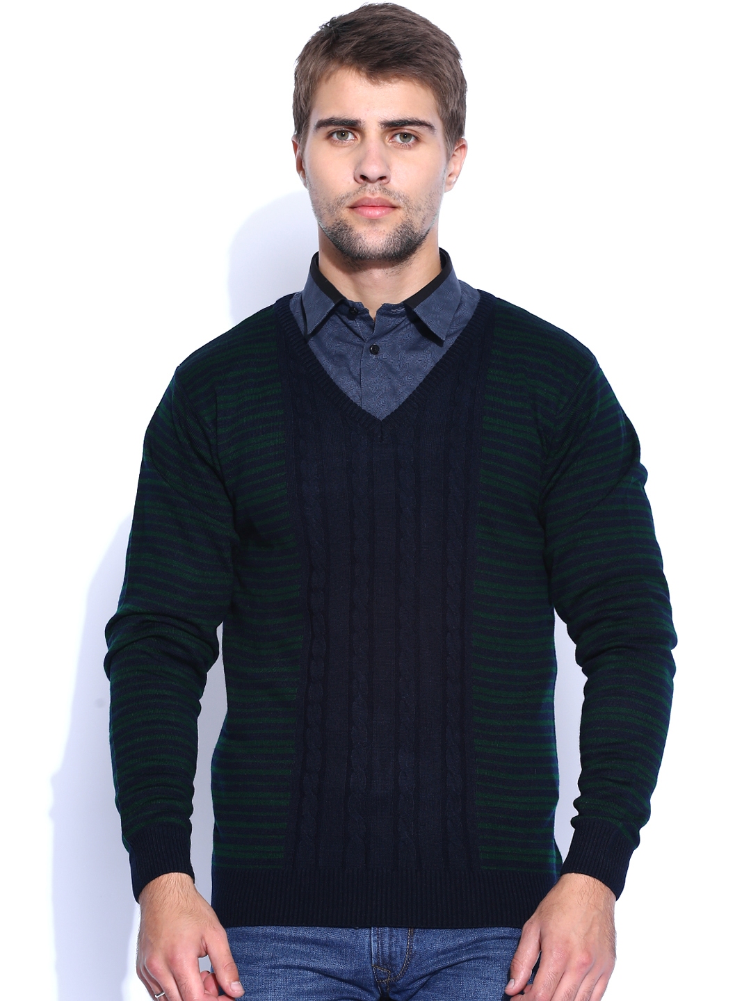 peter england men's sweater