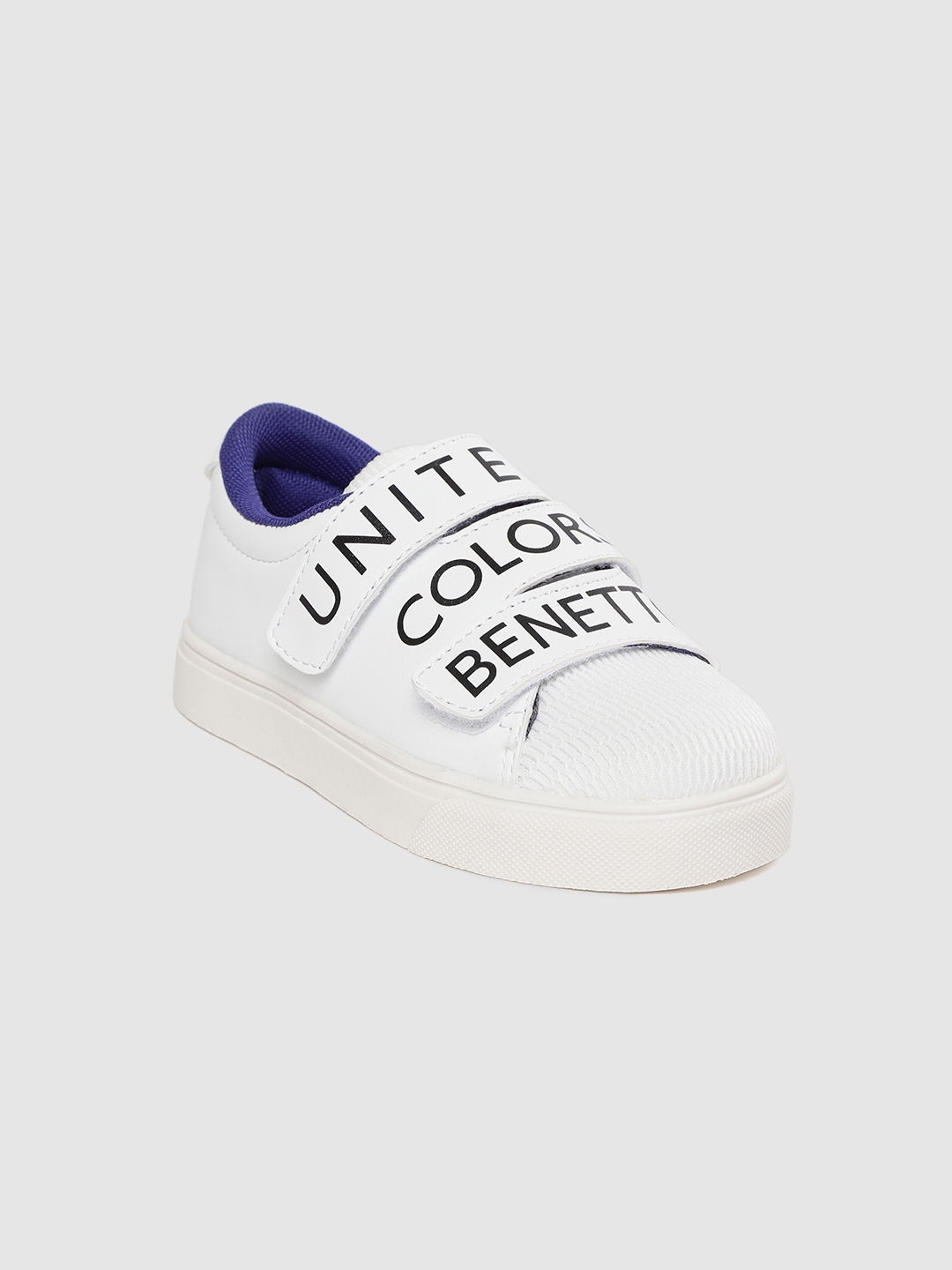 united benetton white shoes