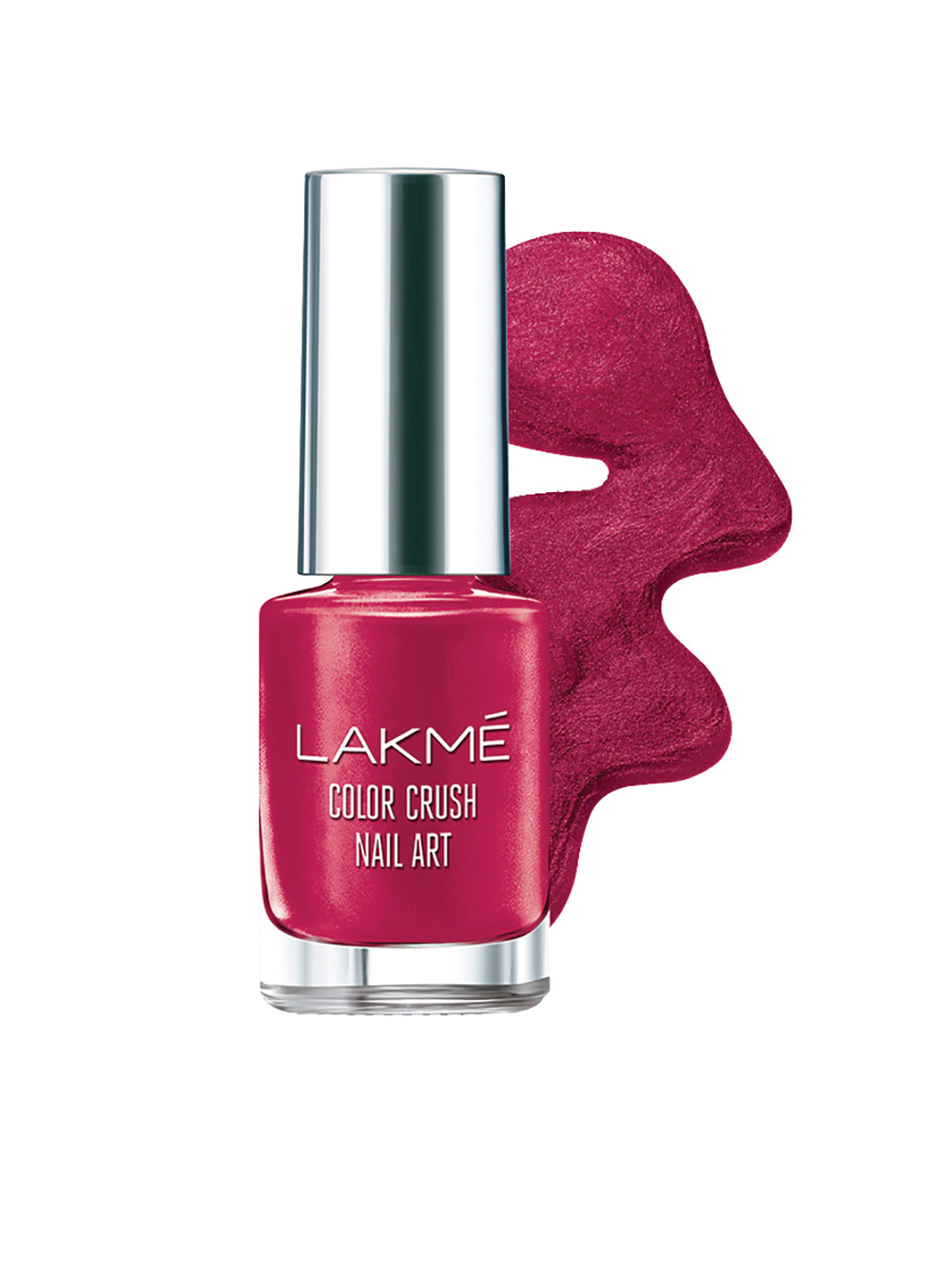 Buy Lakme Color Crush Nail Art 6 Ml Burgundy M5 Nail Polish for Women
