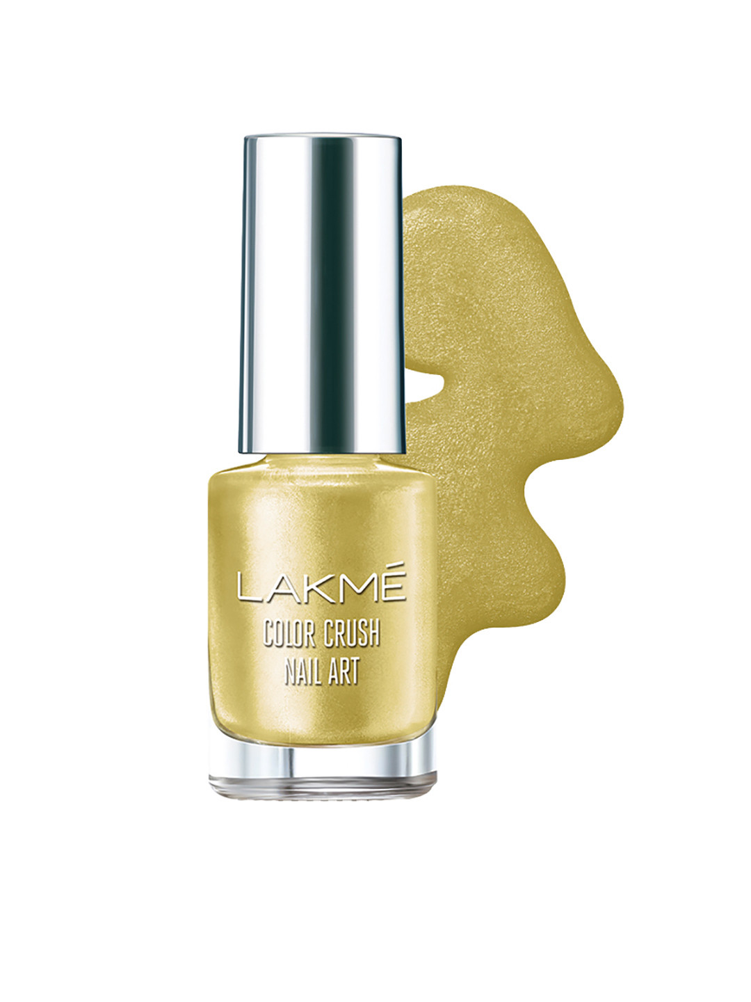 Buy Lakme Color Crush Nail Art Gold M12 Nail Polish for Women