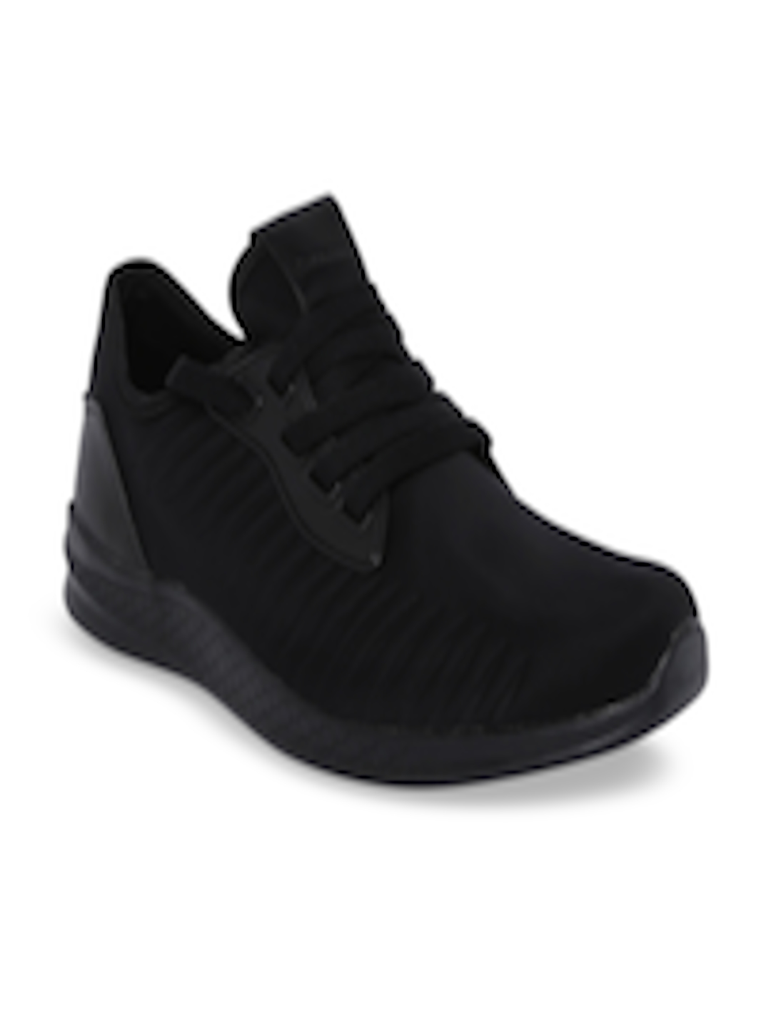 Buy GIORDANO Men Black Synthetic Running Shoes - Sports Shoes for Men ...