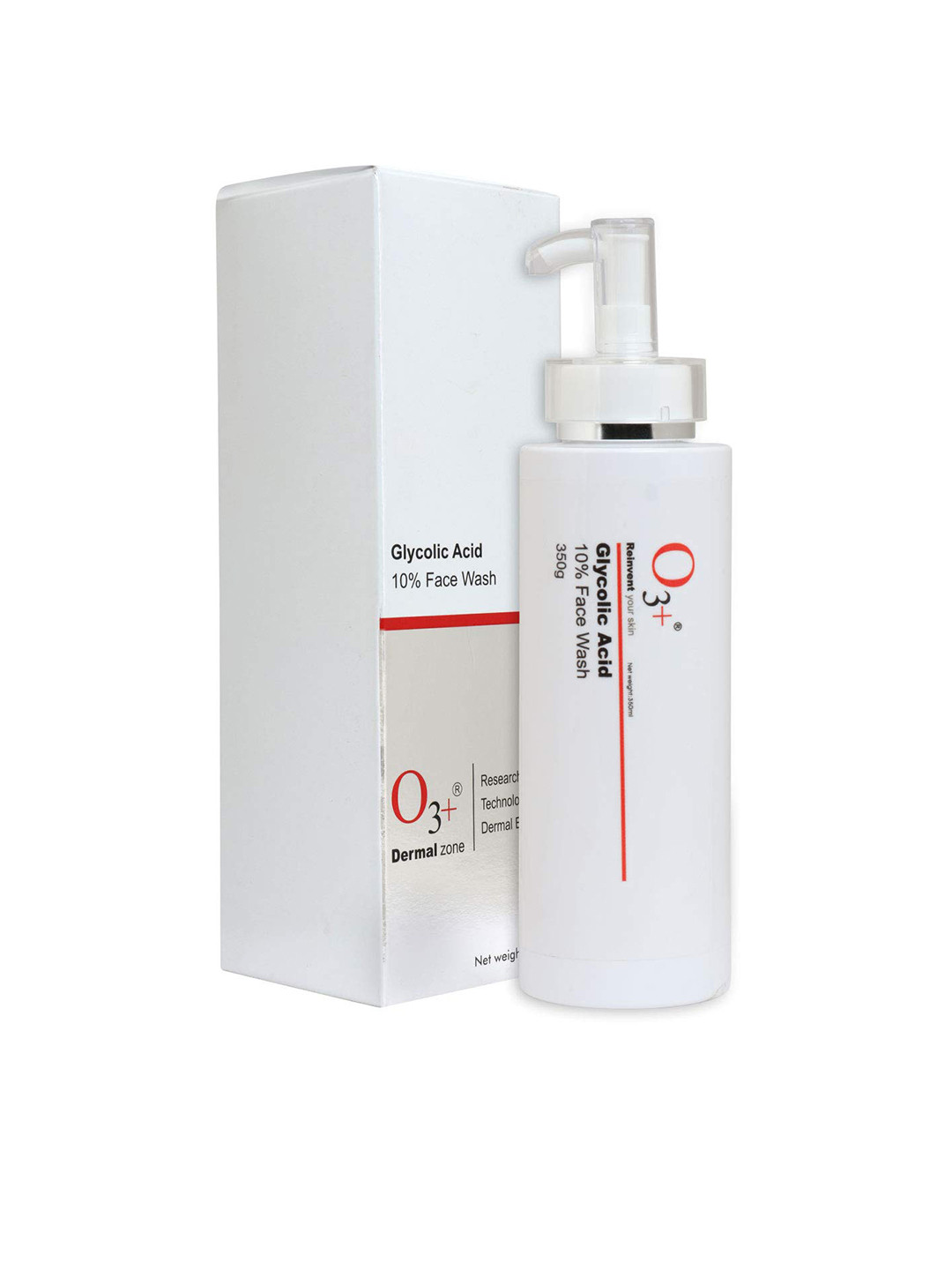 Buy O3+ Unisex Glycolic Acid 10 Face Wash 350 Ml Face Wash And