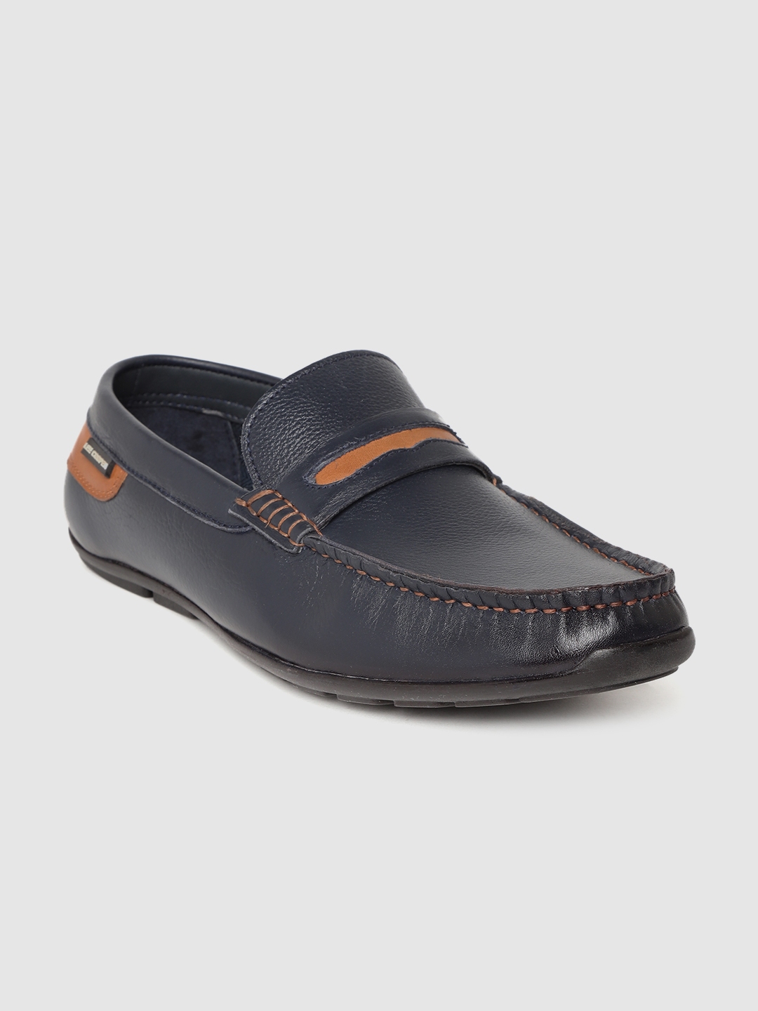 lee cooper men's leather casual loafers