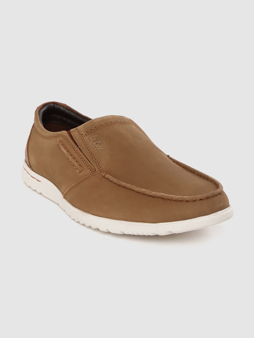 lee cooper men's leather casual loafers