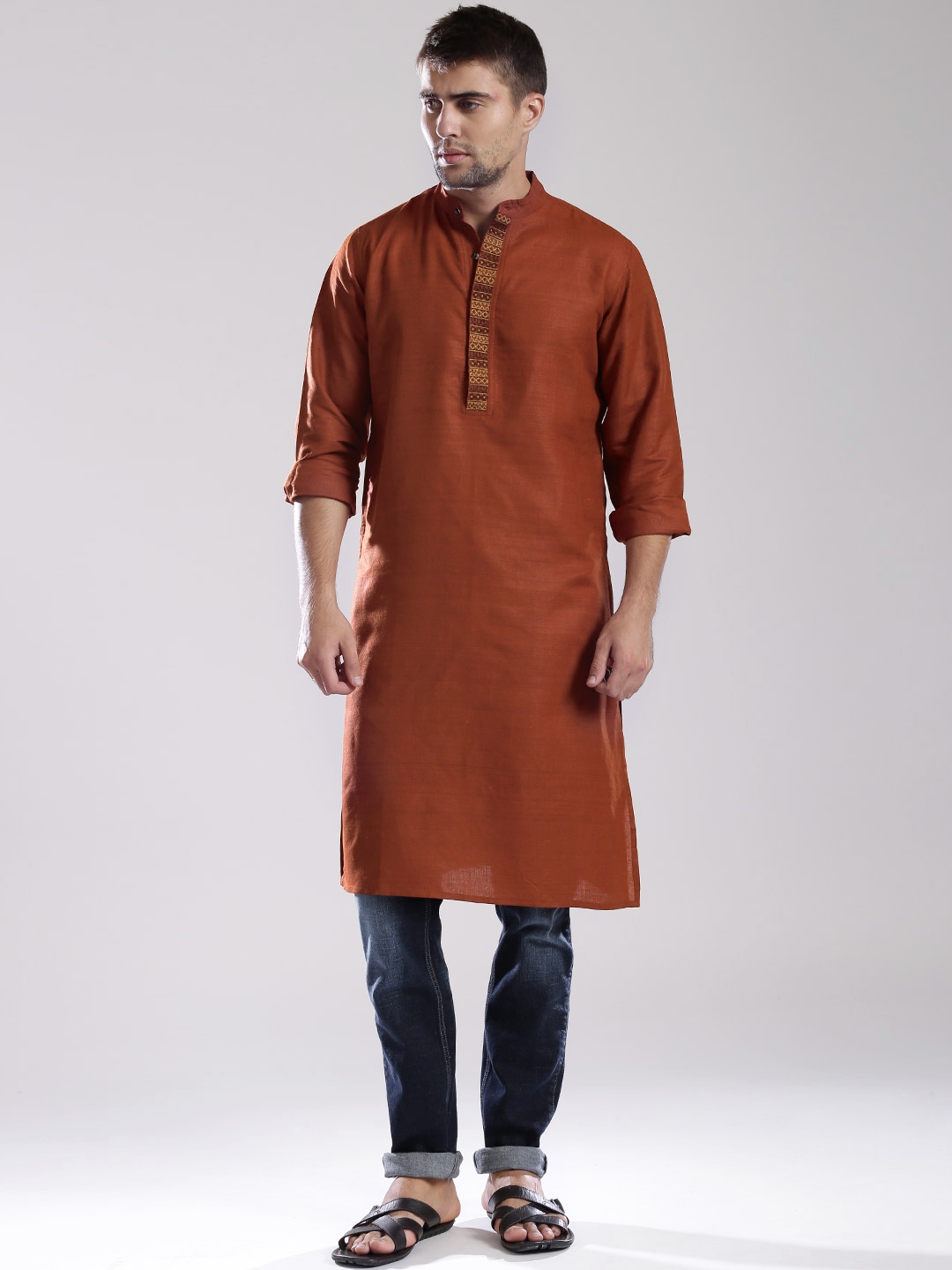 fabindia men's long kurta