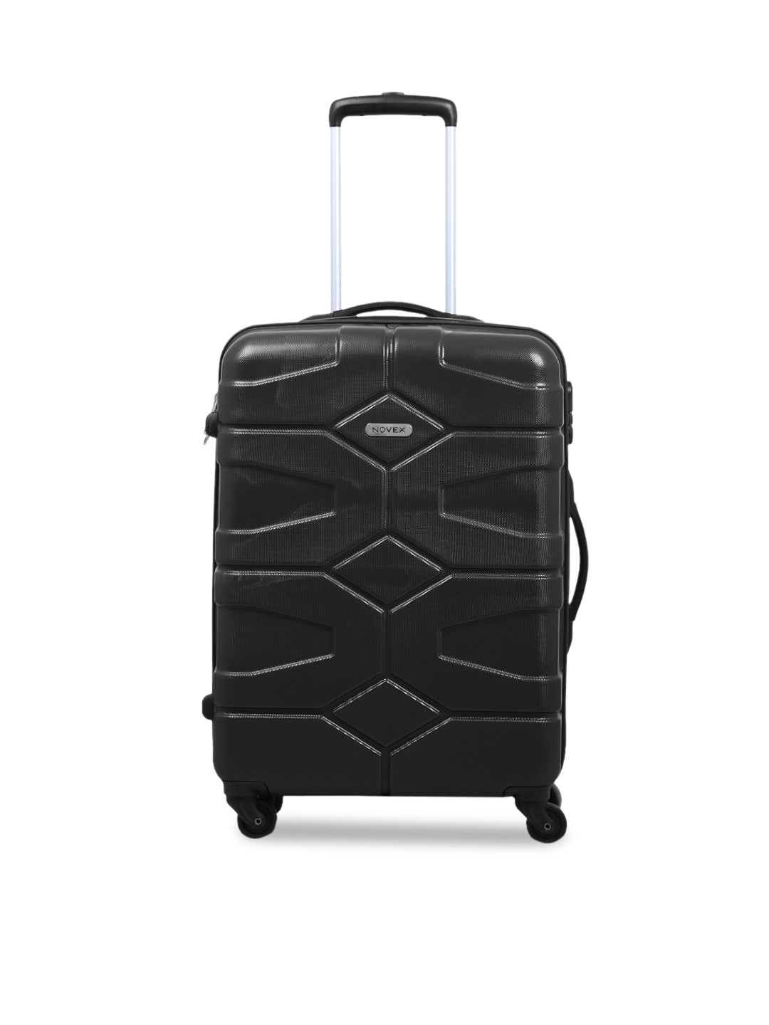 Buy Novex Unisex Black Textured Hard Sided Miles Cabin ...