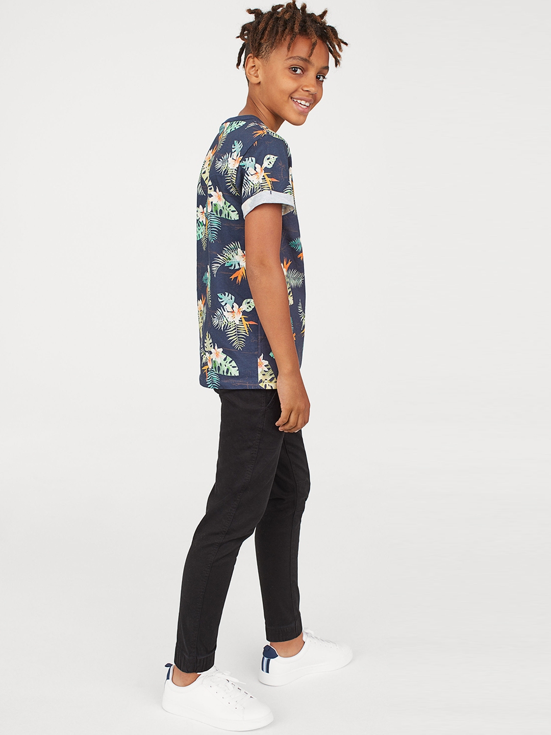 h and m twill joggers