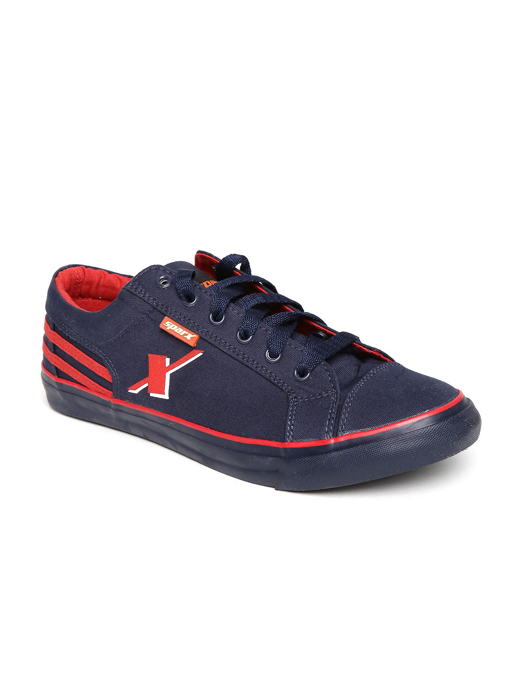 Buy Sparx Men Navy Canvas Shoes - Casual Shoes for Men 1043569 | Myntra