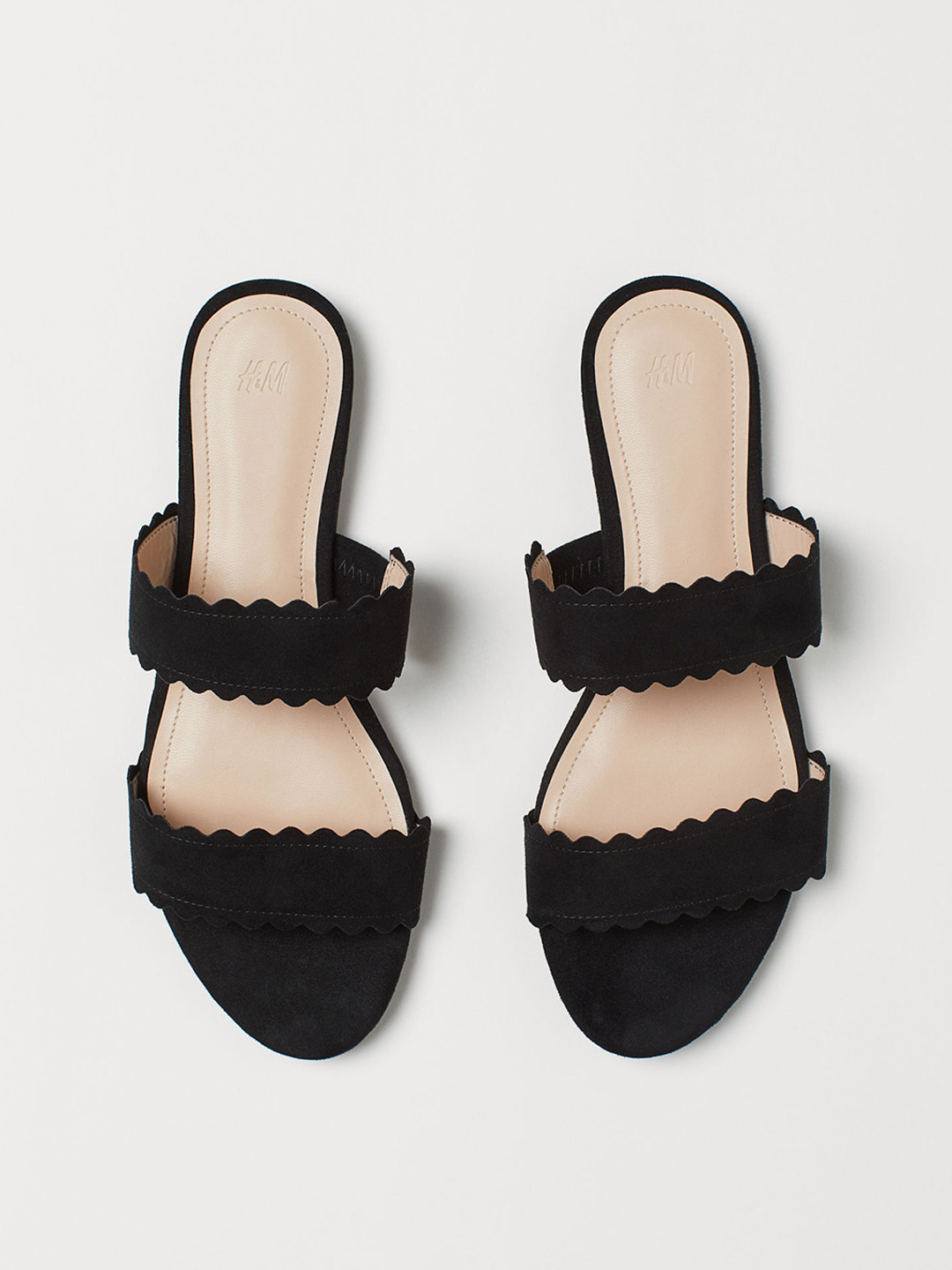 Buy H&M Women Black Mules Flats for Women 10438768 Myntra