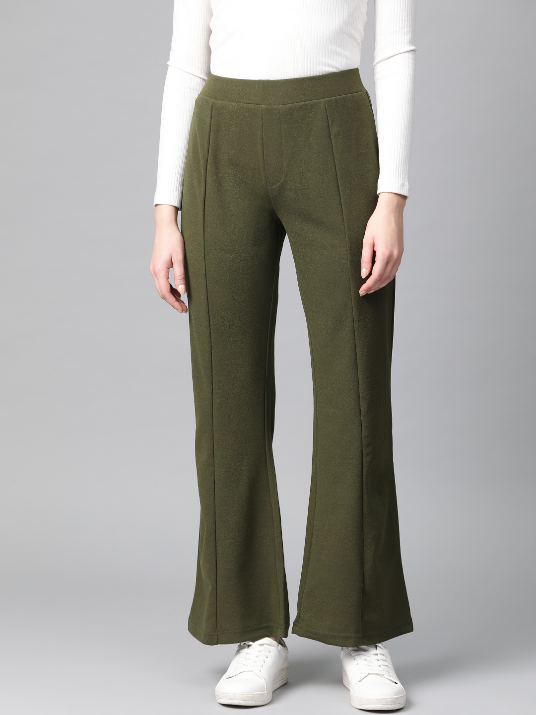 olive trousers women