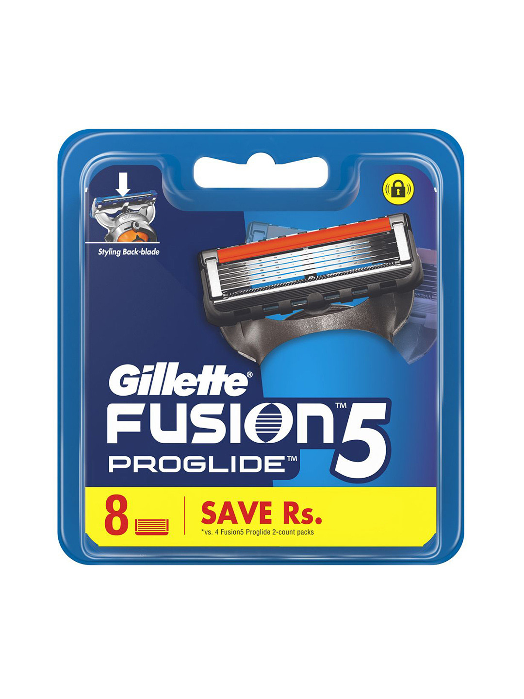 Buy Gillette Fusion 5 Proglide Shaving Razor Blades 8 Cartridges ...