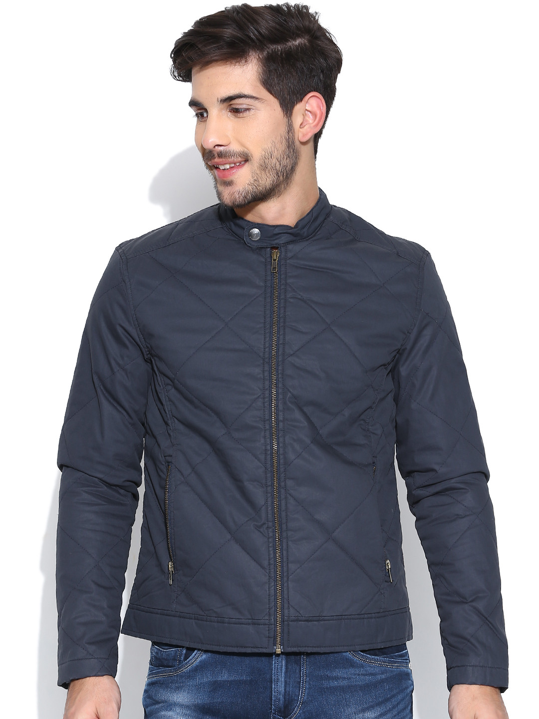 Buy Flying Machine Navy Jacket Jackets for Men 1044926 Myntra