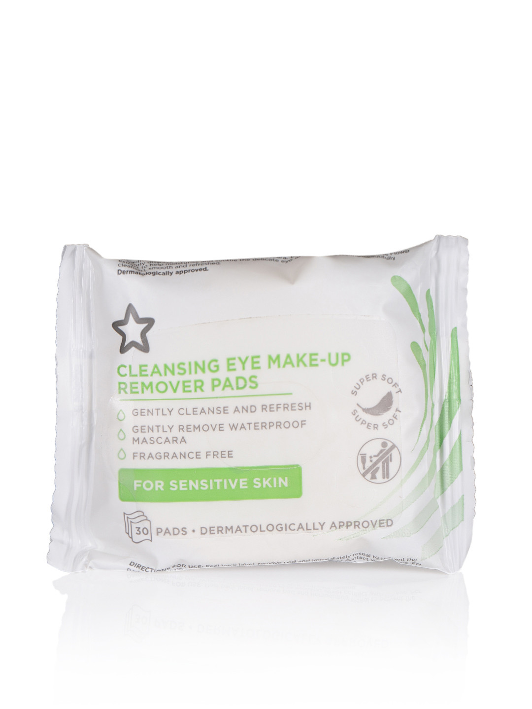 Buy Superdrug Cleansing Eye Make Up Remover Pads Makeup Remover for