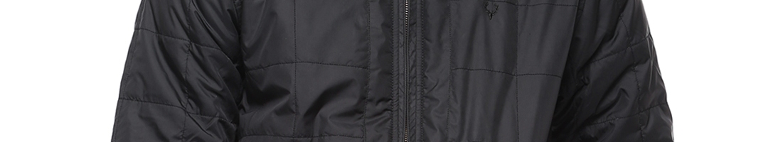 Buy Allen Solly Black Padded Reversible Jacket - Jackets for Men ...