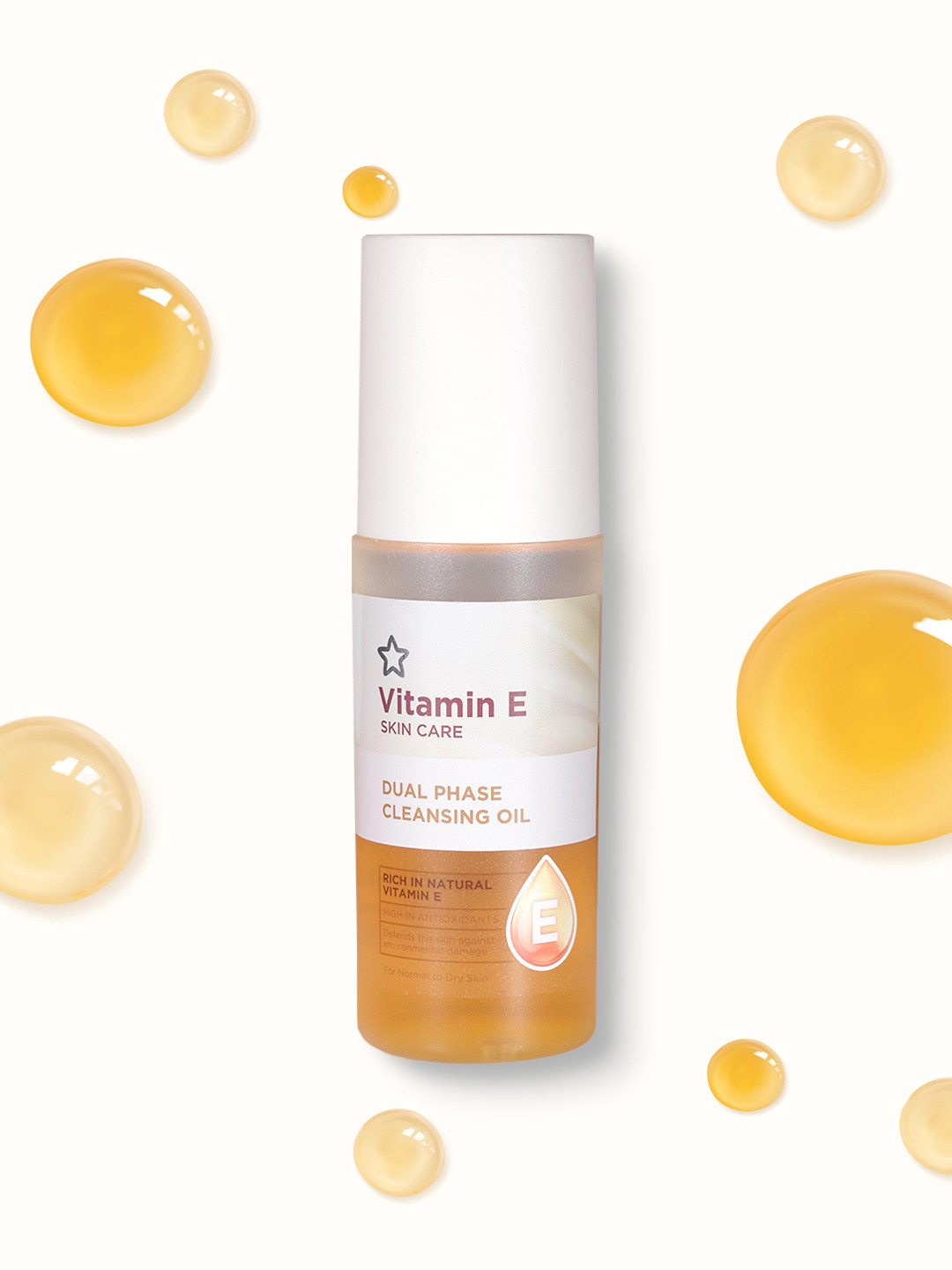 Buy Superdrug Unisex Vitamin E Dual Phase Cleansing Oil 150 Ml Makeup Remover for Unisex