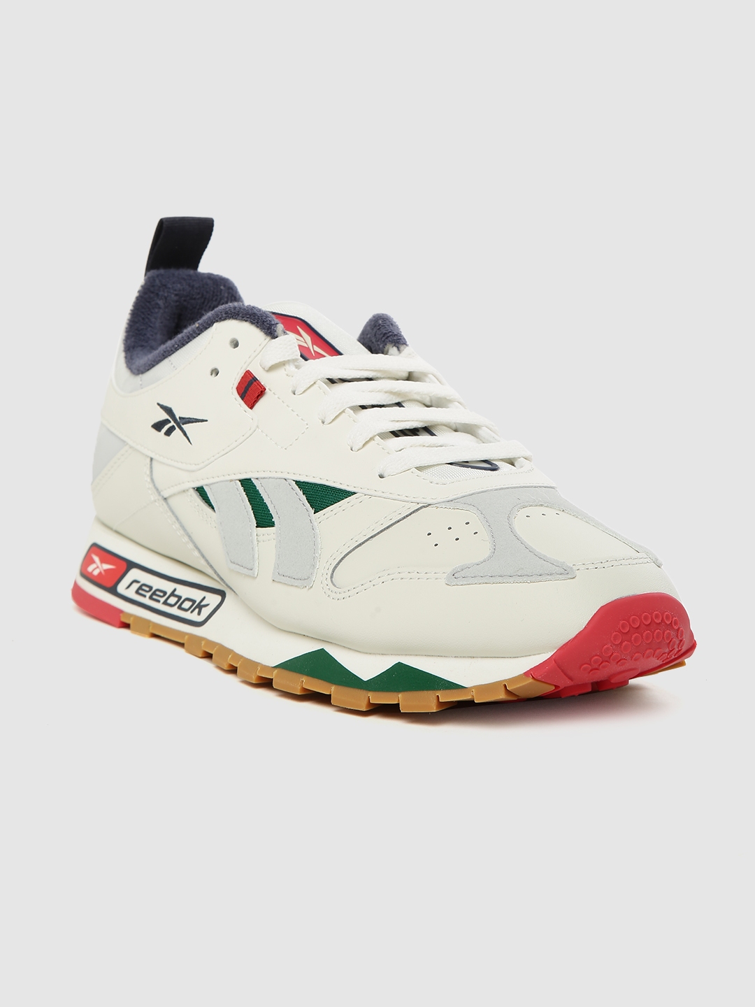 off white shoes leather