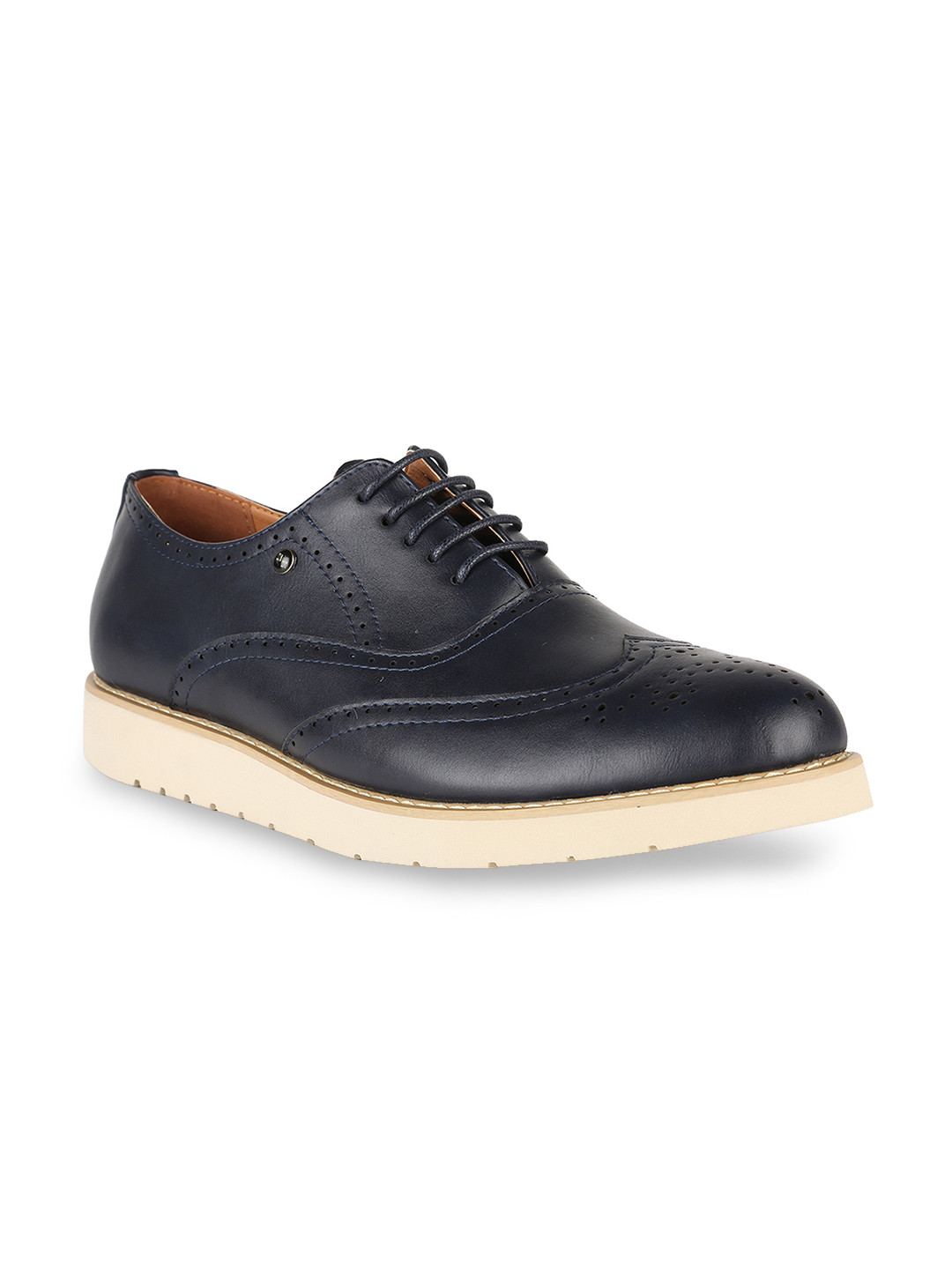 Buy Peter England Men Black Brogues Casual Shoes for Men 10466942