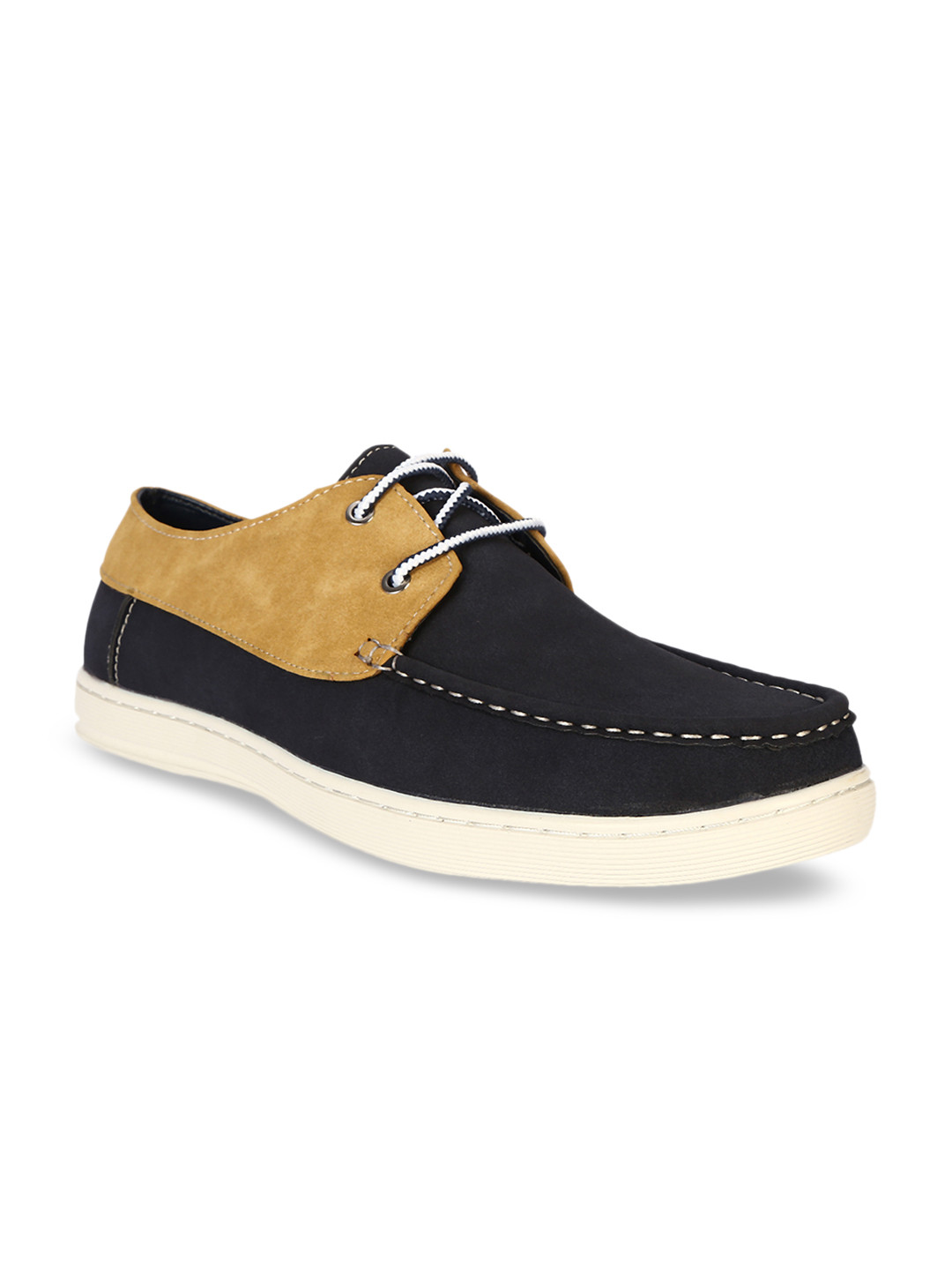 Buy Peter England Men Navy Blue Sneakers Casual Shoes for Men