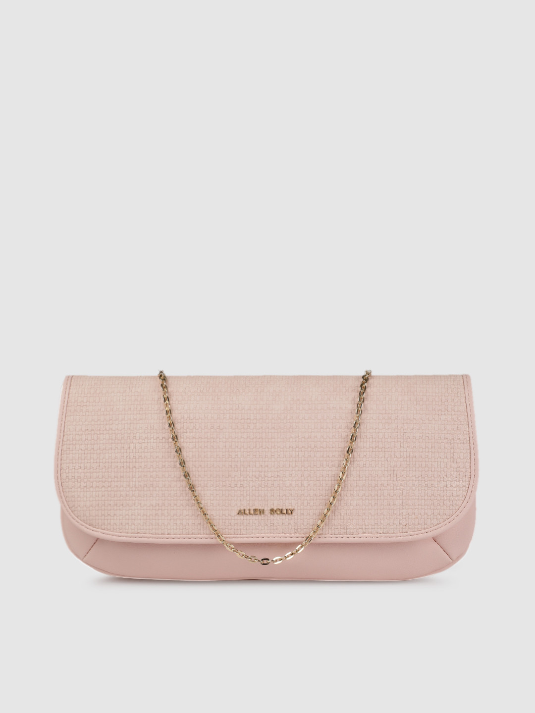 Buy Allen Solly Pink Textured Purse Clutches for Women 10486734 Myntra