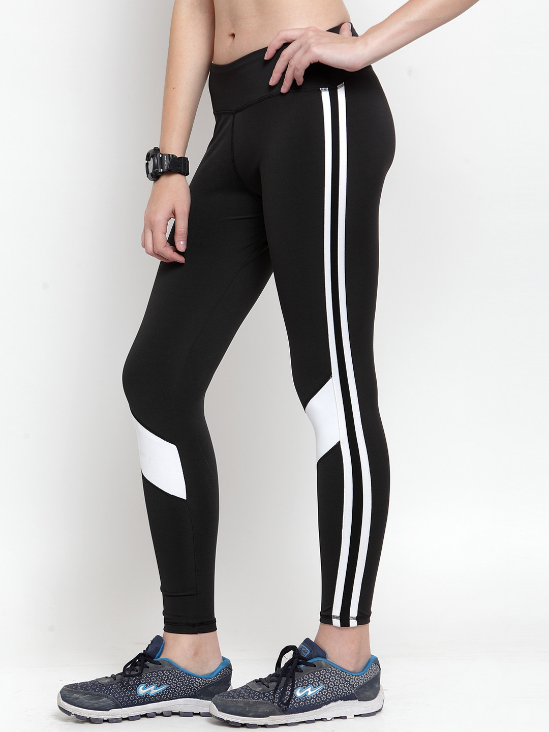 Buy Boston Club Women Black Solid Mesh Tights Tights for Women