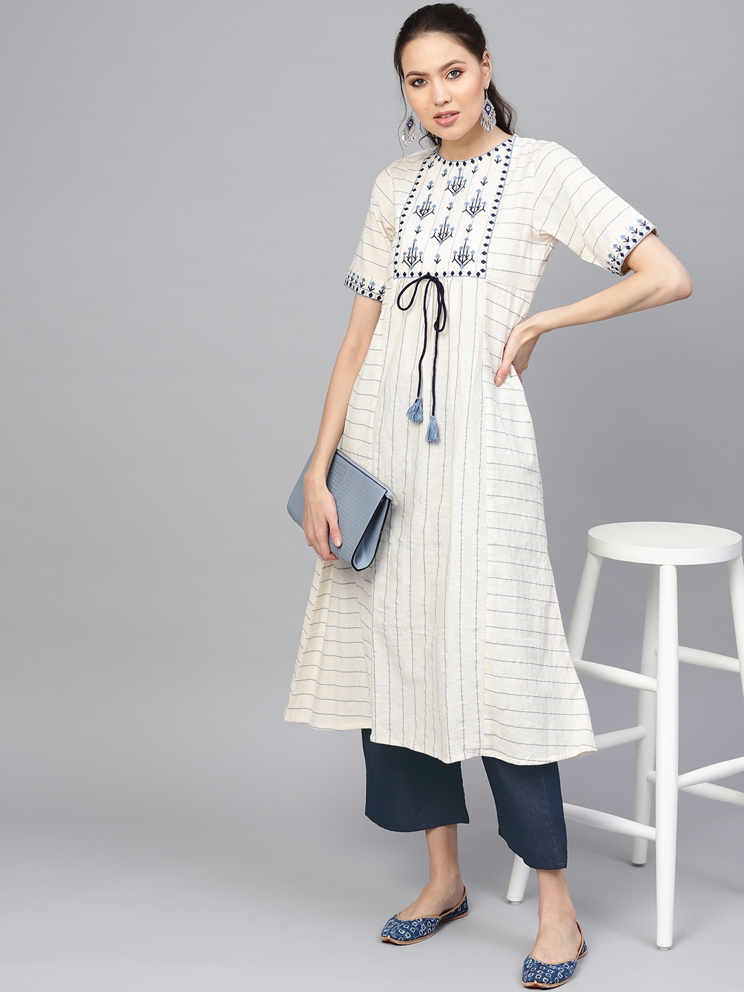 empire line kurta