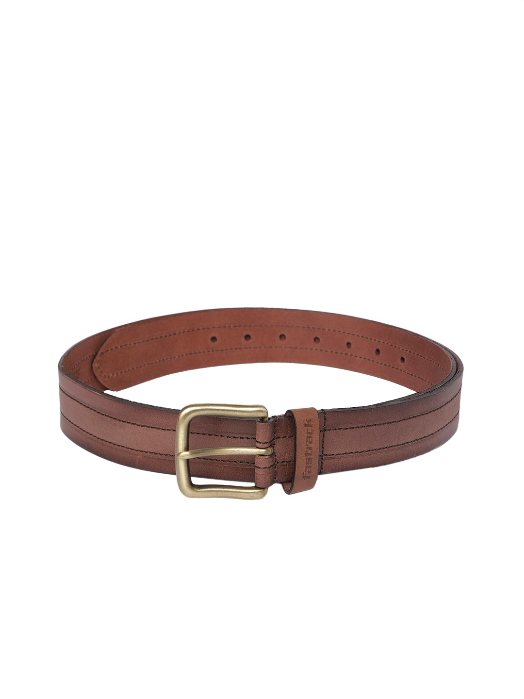 fastrack leather belt